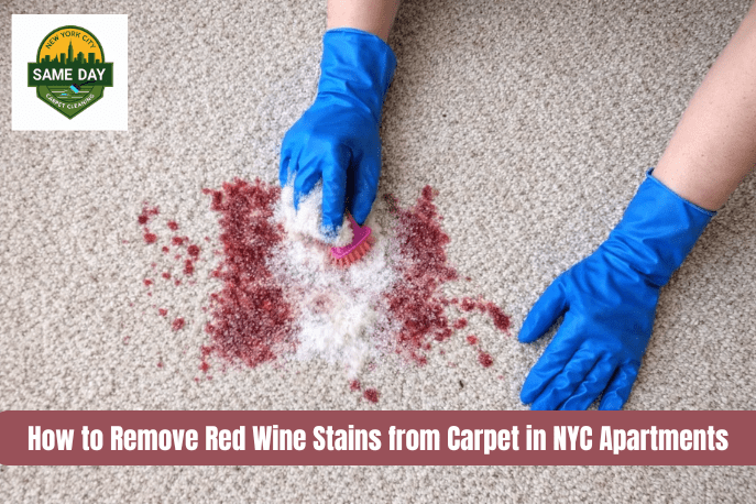 How to Remove Red Wine Stains from Carpet in NYC Apartments