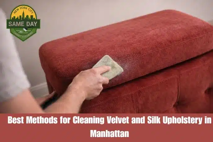 Best Methods for Cleaning Velvet and Silk Upholstery in Manhattan