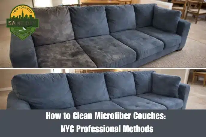 How to Clean Microfiber Couches NYC Professional Methods