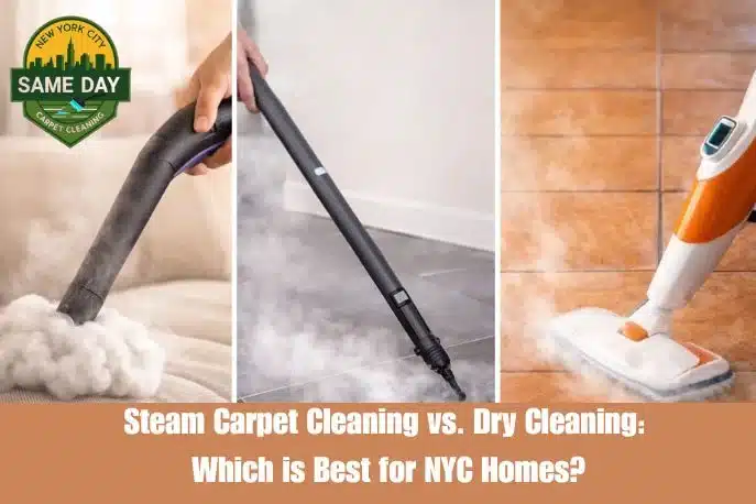 Steam Carpet Cleaning vs. Dry Cleaning Which is Best for NYC Homes