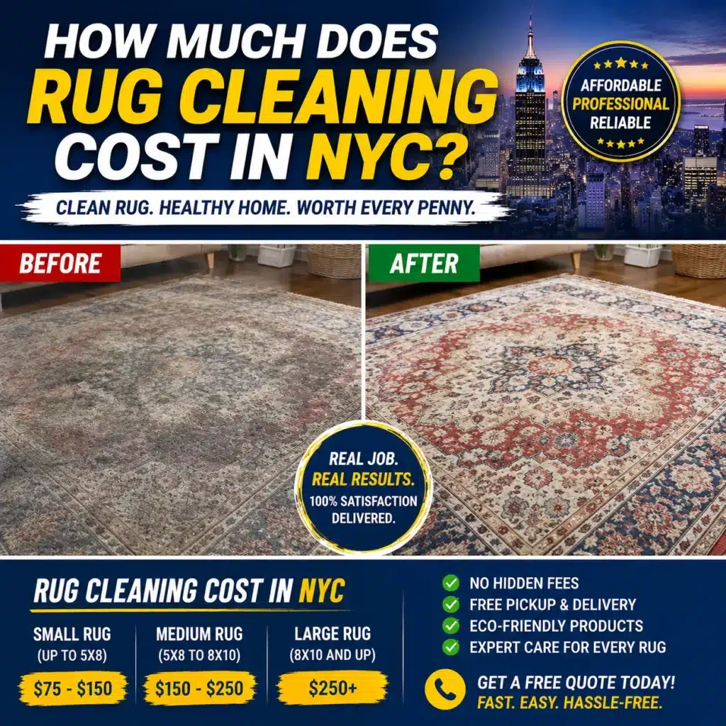 How Much Does Rug Cleaning Cost in NYC