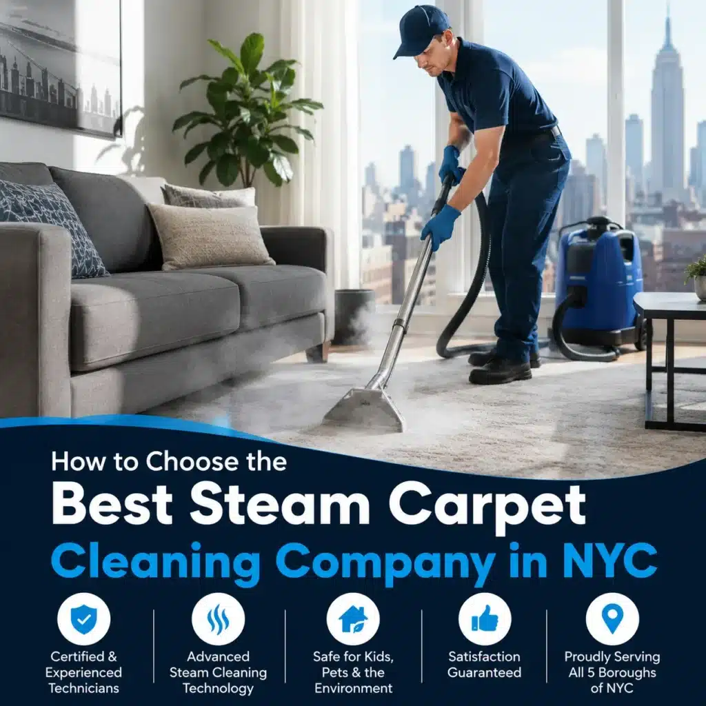 Best Steam Carpet Cleaning Company in NYC