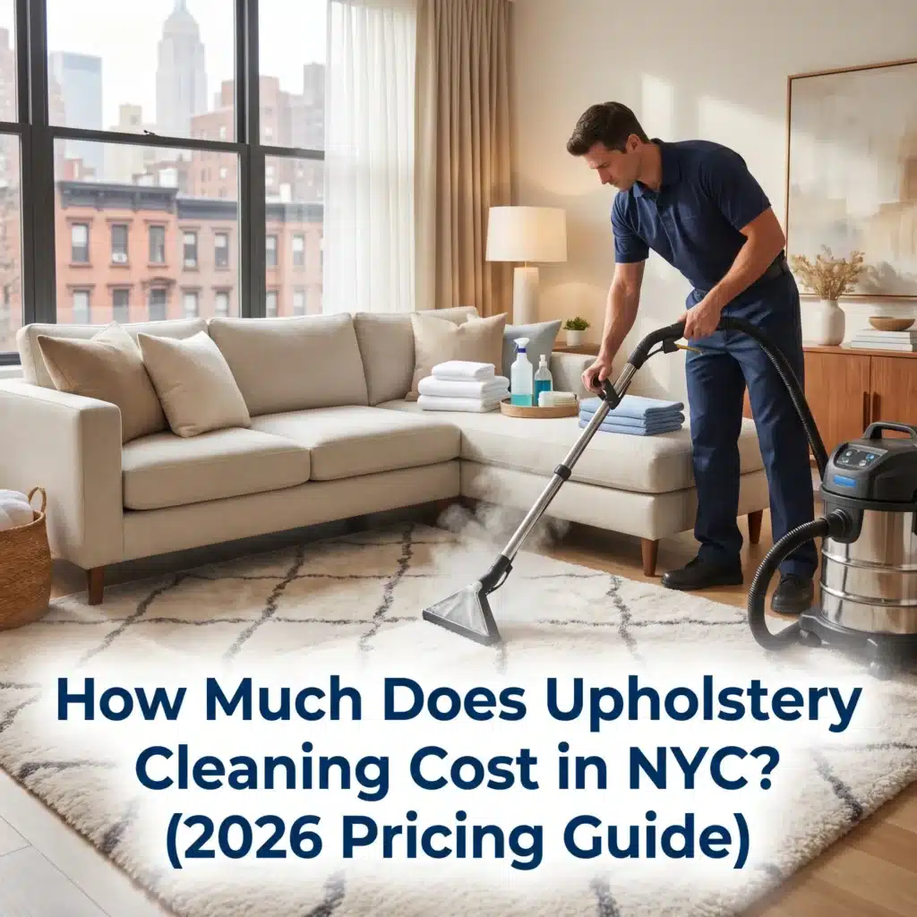 How Much Does Upholstery Cleaning Cost in NYC 2026 Pricing Guide