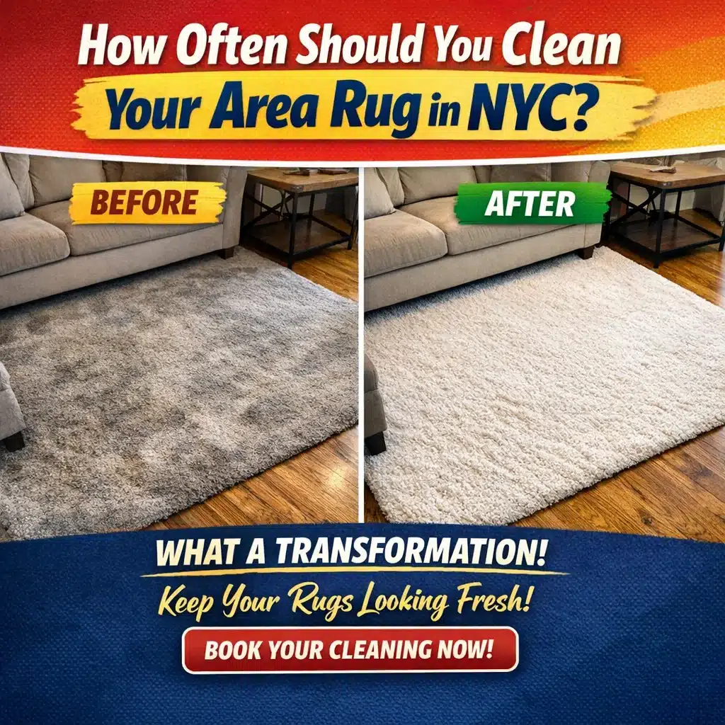 How Often Should You Clean Your Area Rug in NY