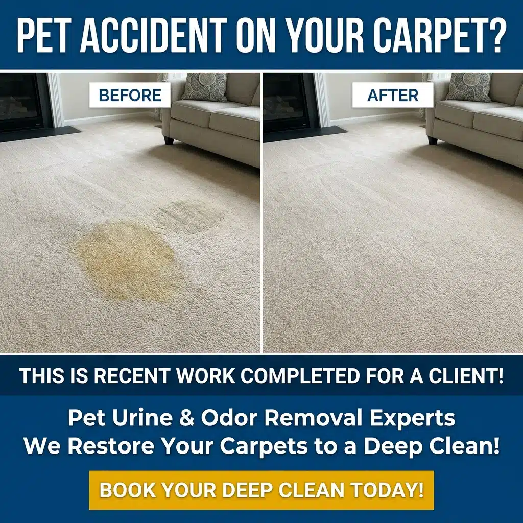 What to Do If Your Pet Urinated on Your Carpet